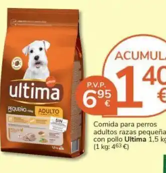 Consum Comida para perros última oferta