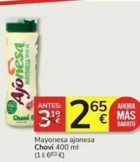 Consum Mayonesa chovi oferta