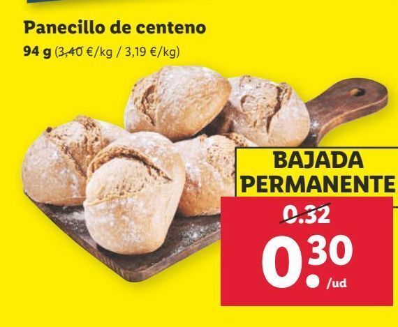 Lidl Panecillos oferta