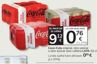 Consum Refresco de cola coca-cola oferta