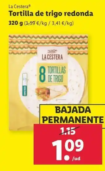 Lidl Tortitas mejicanas la cestera oferta