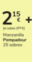 Consum Manzanilla pompadour oferta