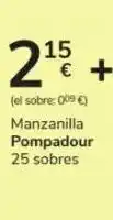 Consum Manzanilla pompadour oferta