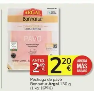 Consum Pechuga de pavo argal oferta
