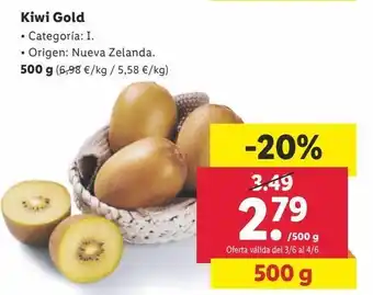 Lidl Kiwis oferta