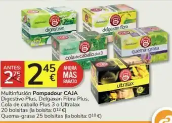 Consum Infusiones pompadour oferta