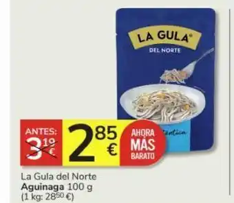 Consum Angulas en aceite la gula del norte oferta