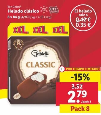 Lidl Helados oferta