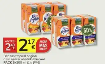 Consum Bifrutas pascual oferta