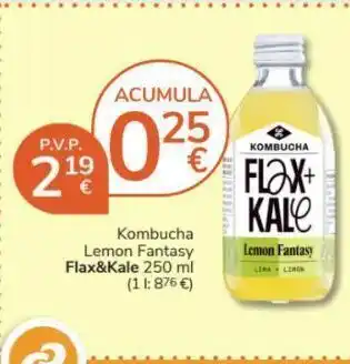 Consum Kombucha lemon fantasy oferta