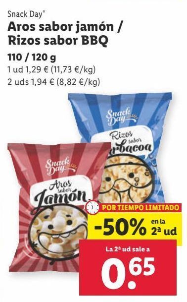Lidl Snacks snack day oferta