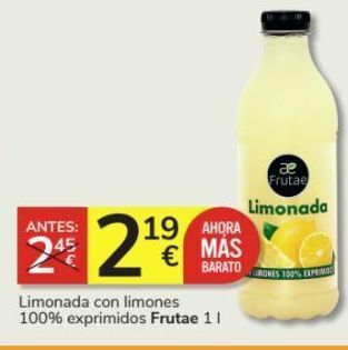 Consum Limonada frutae oferta