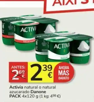 Consum Yogur activia oferta