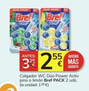 Consum Limpiadores bref wc oferta
