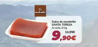 Carrefour Dulce De Membrillo Santa Teresa oferta