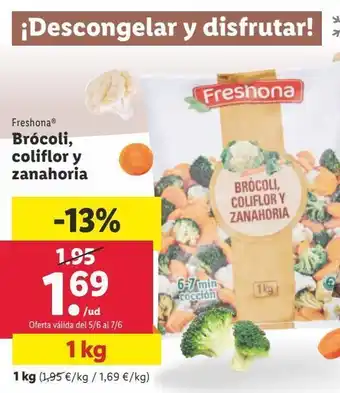 Lidl Verdura freshona oferta