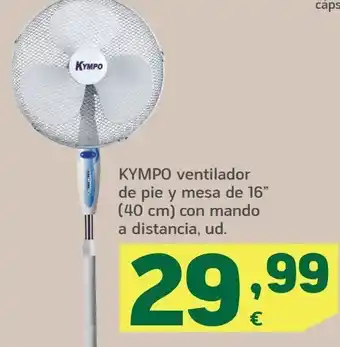 HiperDino Ventiladores kympo oferta