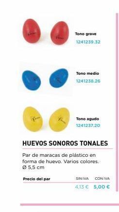 Abacus Huevos oferta