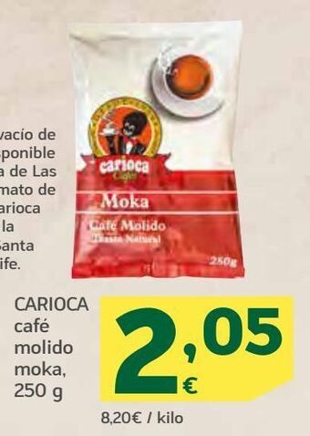 HiperDino Café molido carioca oferta