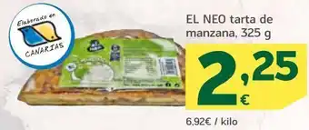 HiperDino Tarta de manzana oferta