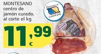 HiperDino Centro de jamón montesano oferta