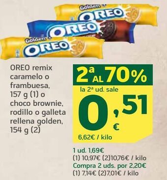HiperDino Galletas oreo oferta