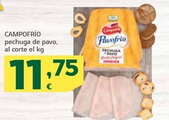 HiperDino Pechuga de pavo campofrío oferta