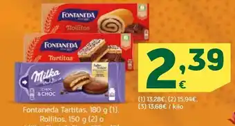 HiperDino Galletas fontaneda oferta