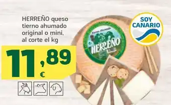 HiperDino Queso tierno oferta