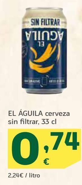 HiperDino Cerveza oferta
