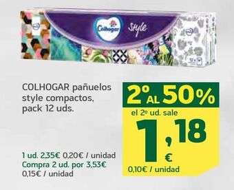 HiperDino Pañuelos de papel colhogar oferta