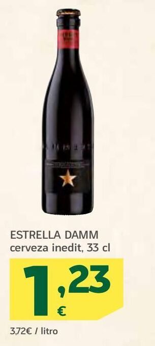 HiperDino Cerveza estrella damm oferta