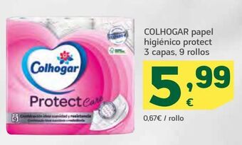 HiperDino Papel higiénico colhogar oferta