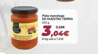 Carrefour De Nuestra Tierra Pisto Manchego 410g oferta