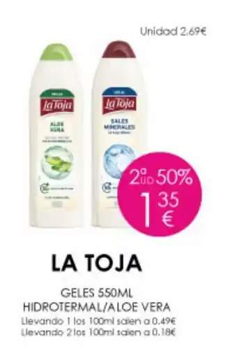 Muchas Perfumerías LA TOJA oferta