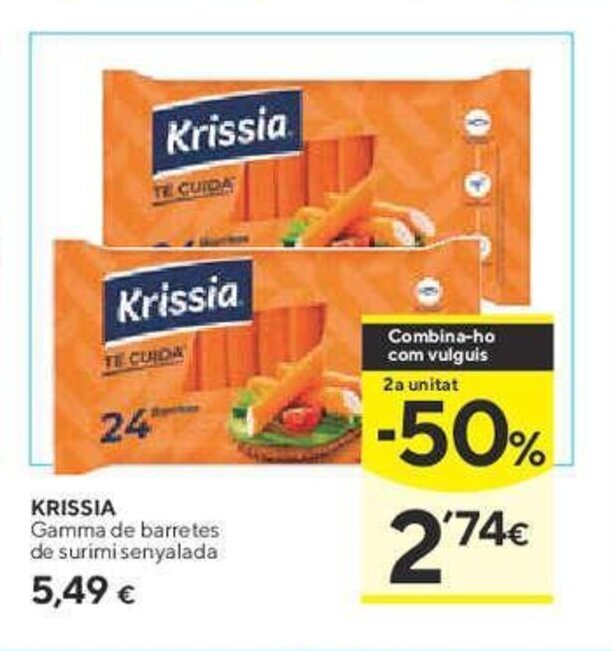 Caprabo KRISSIA oferta