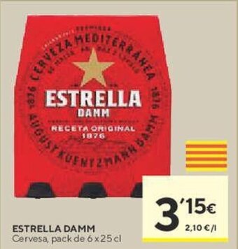 Caprabo ESTRELLA DAMM oferta