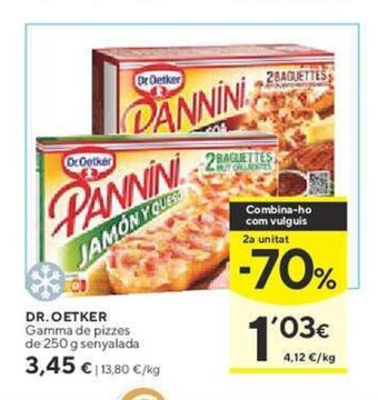 Caprabo DR.OETKER oferta