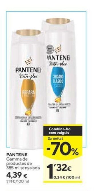 Caprabo PANTENE oferta