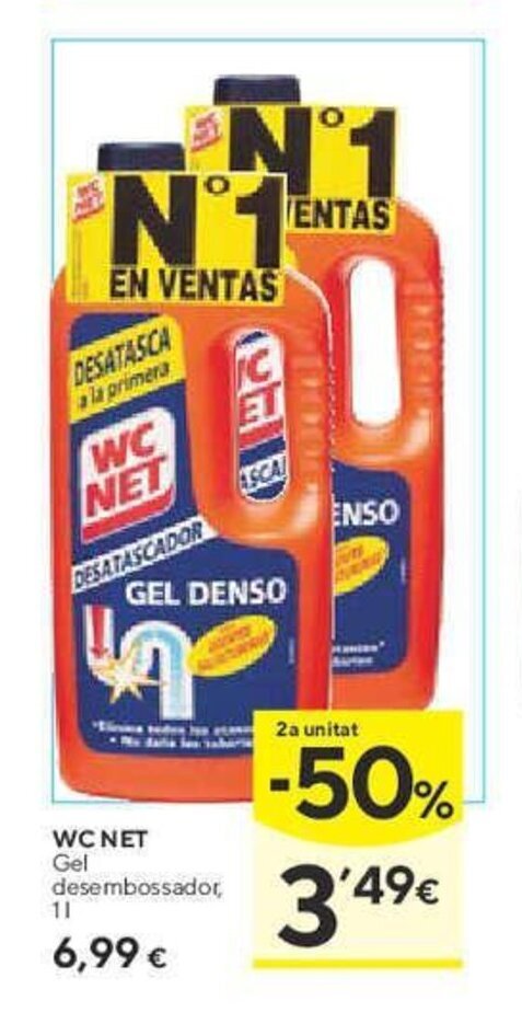 Caprabo WC NET oferta