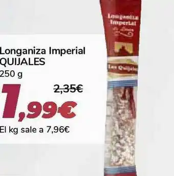 Carrefour Quijales Longaniza Imperial 250g oferta
