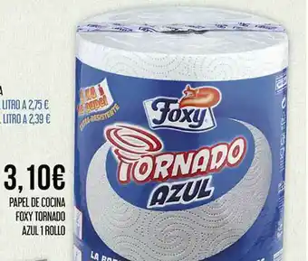 Claudio Papel De Cocina Foxy Tornado Azul oferta