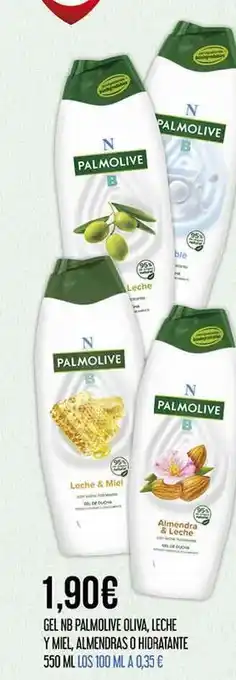 Claudio Gel Nb Palmolive Oliva Leche Y Miel Almendras O Hidratante oferta