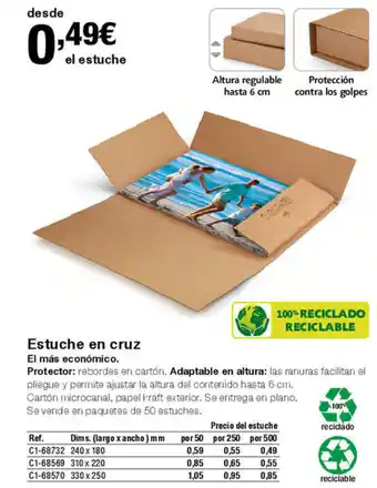 Staples Kalamazoo Estuche en cruz oferta