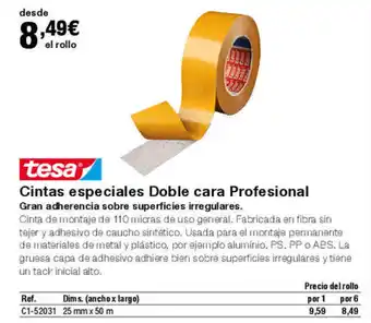 Staples Kalamazoo Cintas especiales Doble cara Profesional oferta