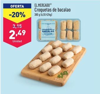 ALDI Croquetas de bacalao oferta