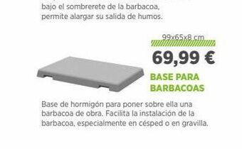 BdB Barbacoas oferta