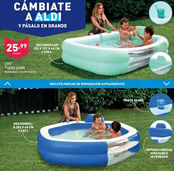 ALDI Piscina hinchable oferta