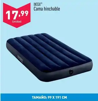 ALDI Cama hinchable intex oferta