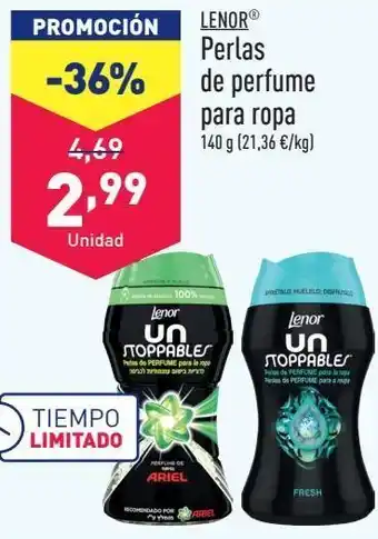 ALDI Suavizante lenor oferta